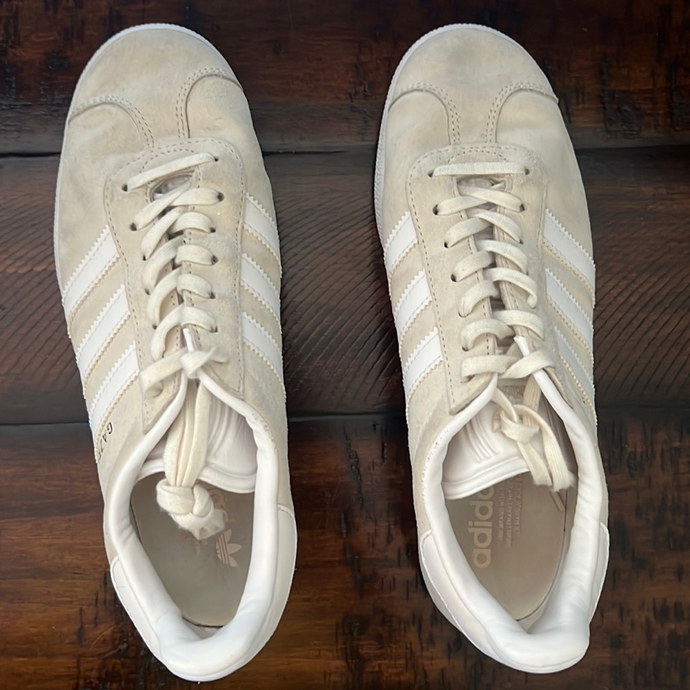 Adidas Gazelle White/Off White Sneakers